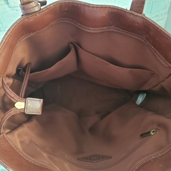 Fossil Camilla leather backpack"" - Picture 4 of 4